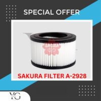 AIR FILTER - KIA PREGIO 2.7L 2002' - A-2928 -0K72C-23-603