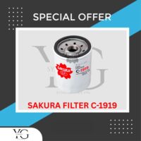 OIL FILTER - MG MG3 MG5 MGZS LANDROVER - C-1919 - 93156863