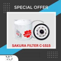 OIL FILTER - ISUZU ELF 4.3L 4.6L 4.8L 1990'-2005' - C-1515 - 8-9433818-0
