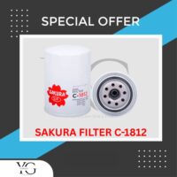 OIL FILTER - NISSAN	ALMERA N15 BLUEBIRD U13 U14 LARGO C22 SERENA C23 SUNNY B14 CD20 - C-1812 - 15208-40L00