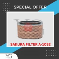 AIR FILTER - MITSUBISHI PAJERO 2.5L 4D56 L044 L049 V24 V34 V44 V47 PAJERO 2.8L V46 4M40 L300 - A-1032 - MD603384