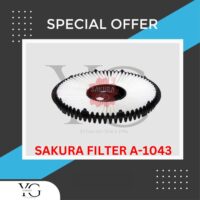 AIR FILTER -MITSUBISHI LANCER CB1 4G13 CB2 4G15 - A-1043 - MD620508