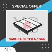 AIR FILTER -MITSUBISHI PAJERO V43 V45 V55W 3.0L 3.5L  1991'-2000' - A-1044 - MD620823