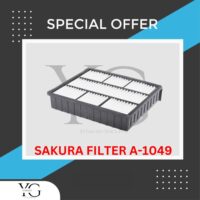 AIR FILTER - MITSUBISHI MAGNA F36A 3.0L 6G72 VERADA - A-1049- MR187912