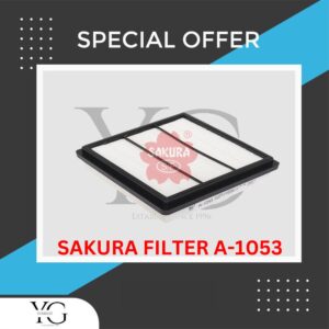 AIR FILTER - MITSUBISHI PAJERO 3.0L V43 K96W 6G72 VERADA - A-1053 - MD620456