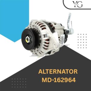 ALTERNATOR - MITSUBISHI PAJERO 4D56 V/P (SINGLE PULLEY) BIG PIPE 90A - MD-162964