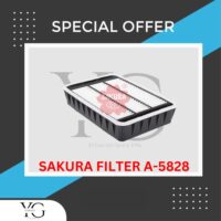 AIR FILTER - MITSUBISHI INSPIRA CY4A ASX GA2W 3W LANCER EX CY4A OUTLANDER CW4W CW5W 4B11 4B12 - A-5828 - 1500A190