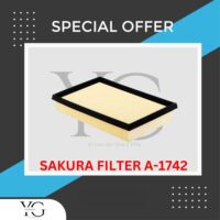 AIR FILTER - MAZDA 323 BJ B3 ME - A-1742 - B33G-13-Z40