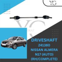 DRIVE SHAFT(RH) - NISSAN ALMERA N17 AUTO - 241380