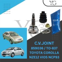 OUTER C.V. JOINT - TOYOTA COROLLA NZE12 VIOS 2008' NCP93 - 859036 - TO-837