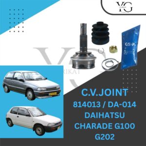 OUTER C.V. JOINT - DAIHATSU CHARADE G100 G102 G202 - 814013 - DA-014