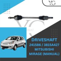 DRIVE SHAFT(LH) - MITSUBISHI MIRAGE 1.2L 2014' MANUAL - 241586