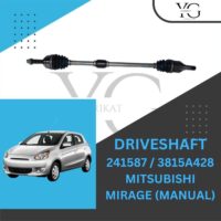 DRIVE SHAFT(RH) - MITSUBISHI MIRAGE 1.2L 2014' MANUAL - 241587