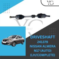 DRIVE SHAFT(LH) - NISSAN ALMERA N17 AUTO - 241379