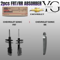 2PCS FRT/RR DYC SHOCK ABSORBER - CHEVROLET SONIC