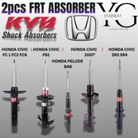 2PCS FRT KYB Excel-G ABSORBER – HONDA CIVIC FC1 FC2 FC6 / CIVIC FB1 / CIVIC FD1 FD2 / CIVIC SR3 SR4 / PELUDE BA8