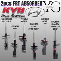 2PCS FRT KYB Excel-G ABSORBER – HYUNDAI I40 2012'-2013' / GETZ / MATRIX / ATOS 2003'-2008' / ATOS [OLD] / ELANTRA 2012' / VELOSTER 2012'