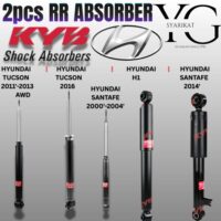 2PCS RR KYB Excel-G ABSORBER – HYUNDAI TUCSON 2011'-2013' [AWD] / TUCSON 2016' / H1 / SANTAFE 2014' / SANTAFE 2000'-2004'