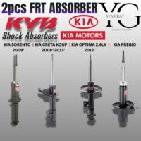 2PCS FRT KYB Excel-G ABSORBER – KIA SORENTO 2009' / CERATO KOUP 2008'-2013' / OPTIMA 2.4L LX 2012' / PREGIO