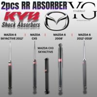 2PCS RR KYB Excel-G ABSORBER – MAZDA 6 2008' / MAZDA 6 SKYACTIV 2012' / MAZDA 6 SKYACTIV 2012'-2019' / MAZDA CX3 SKYACTIV / MAZDA CX5 2011'-2017'