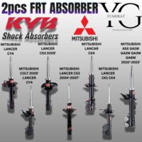 2PCS FRT KYB Excel-G ABSORBER – MITSUBISHI LANCER EX CY4 2009' / COLT 2005' LANCER EX CY4 2.0L 2013' / LANCER CS3 / LANCER CK4 / LANCER CK1 / ASX GA2W GA3W GA6W 2010' 2023'
