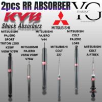 2PCS RR KYB Excel-G ABSORBER – MITSUBISHI PAJERO SPORT KS5W / TRITON L200 / PAJERO V65W V78W / PAJERO V44 / COLT Z27 / PAJERO L049 / AIRTREK