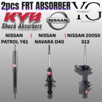 2PCS FRT KYB Excel-G ABSORBER – NISSAN PATROL Y61 / NAVARA D40 / 200SX S13