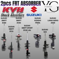 2PCS FRT KYB Excel-G ABSORBER – SUZUKI SWIFT ZC82 / SWIFT ZC11 / SWIFT ZC63 / SWIFT SPORT ZC32 / KIZASHI FRE91 / SX4 2007' / LIANA AERIO 2005'