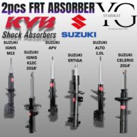 2PCS FRT KYB Excel-G ABSORBER – SUZUKI IGNIS M13 / IGNIS K12C 2016' / APV / ERTIGA 2012' / ALTO 1.0L  / CELERIO