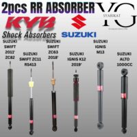 2PCS RR KYB Excel-G ABSORBER – SUZUKI ZC82 / SWIFT ZC11 RS413 / SWIFT ZC63 / IGNIS K12 / IGNIS M13 / ALTO 1.0L
