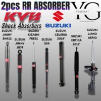 2PCS RR KYB Excel-G ABSORBER – SUZUKI JIMNY SN413 / JIMNY JB74 / KIZASHI / SX4 2006' / CELERIO 2014' / ERTIGA 2012' / LIANA / AERIO