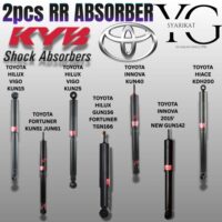 2PCS RR KYB Excel-G ABSORBER – TOYOTA HILUX VIGO KUN15 / HILUX FORTUNER KUN51 KUN61 / TOYOTA HILUX VIGO KUN25 / HILUX GUN156 / FORTUNER TGN166 / INNOVA KUN40 / INNOVA GUN142 / HIACE KDH200