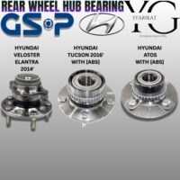 REAR WHEEL HUB BEARING - HYUNDAI VELOSTER ELANTRA 2014' / TUCSON 2016' [ABS] / ATOS [ABS]