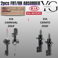 2PCS FRT/RR DYC SHOCK ABSORBER - KIA CARNIVAL 2014' / CERATO 2016'