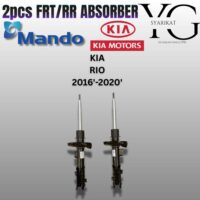 2PCS FRT/RR MANDO PREMIUM GAS SHOCK ABSORBER - KIA RIO 2016'-2020'