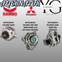 ALTERNATOR - MITSUBISHI PAJERO 4G54 / PAJERO V80 V90 4M40 4M41 3.2L / PAJERO L049 4G54 [PATROL]
