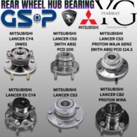 REAR WHEEL HUB BEARING - MITSUBISHI LANCER EX CY4 [4WD] / LANCER CS3 [ABS PCD 100] / LANCER CS3 PROTON WAJA GEN2 [ABS PCD 114.3] / LANCER EX CY4 / LANCER CS3 / LANCER CB2 PROTON WIRA