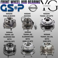 FRONT WHEEL HUB BEARING - NISSAN EVALIA NV200 / NAVARA / TEANA J32 ELGRAND E52 [ABS RH 32T] / TEANA J32 ELGRAND E52 [ABS LH 32T] / TEANA J32 2.5L [ABS 29T] / TEANA J32 [27T]