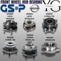 FRONT WHEEL HUB BEARING - NISSAN LATIO [PCD100] / LATIO [PCD114.3] / X-TRAIL T32 / X-TRAIL T31 / CEFIRO TEANA J31 [29T] / URVAN E25