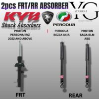 2PCS FRT/RR KYB Excel-G ABSORBER - PERODUA BEZZA / AXIA / PROTON SAGA BLM ABS / PERSONA IRIZ 2022 AND ABOVE