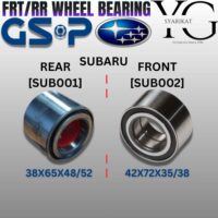 FRONT & REAR WHEEL BEARING - SUBARU