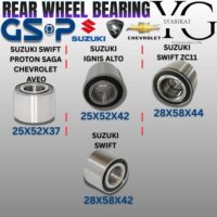 REAR WHEEL BEARING - SUZUKI SWIFT PROTON SAGA CHEVROLET AVEO / IGNIS ALTO / SWIFT ZC11 / SWIFT