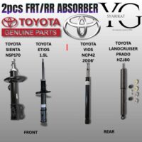 TOYOTA ORIGINAL ABSORBER - TOYOTA LANDCRUISER PRADO HDJ80 / VIOS NCP42 / SIENTA NSP170 / ETIOS 1.5L