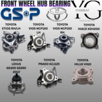 FRONT WHEEL HUB BEARING - TOYOTA ETIOS / VIOS NCP150 LH / VIOS NCP150 RH / HIACE KDH200 / LEXUS GS300 GS350 2013' / PRADO KZJ120 / HILUX VIGO